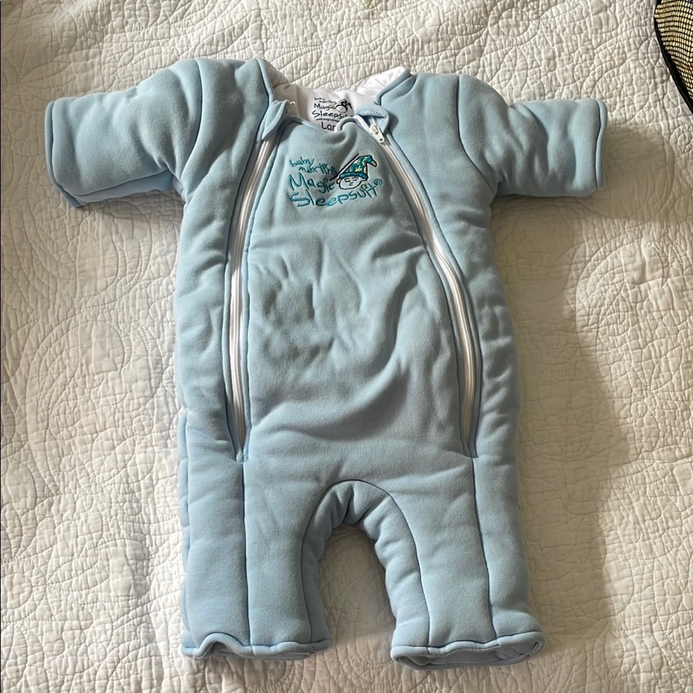 Baby Merlin’s magic sleep suit